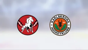 4–3 mot Karlskrona innebär första segern för Vita Hästen