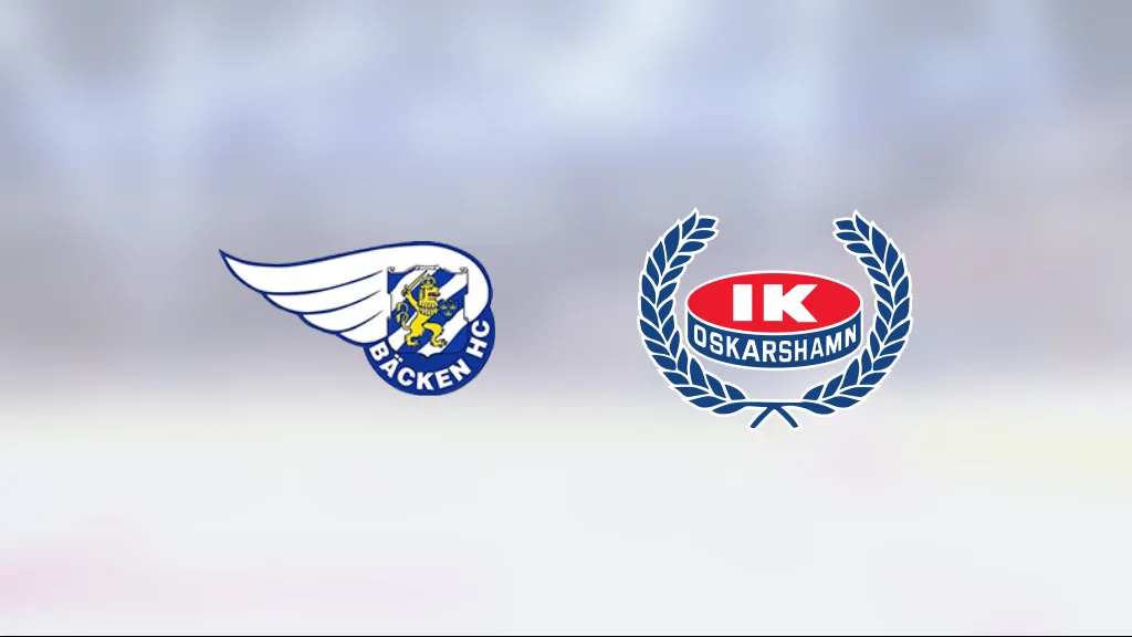 Oskarshamn vände och vann mot Bäcken