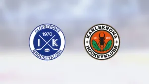 Olofström vann hemma mot Karlskrona