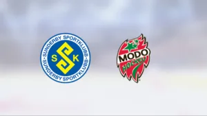 Målfest när Modo Hockey U18 krossade Sunderby SK U18 på bortaplan