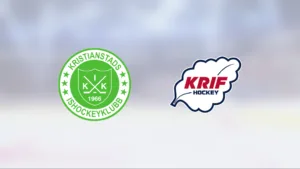 KRIF Hockey J20 avgjorde tät match mot Kristianstad i tredje perioden