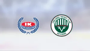 Stort jubel när Frölunda säkrade seriesegern med vinst mot Oskarshamn