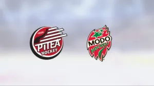 Målfest för Modo Hockey U18 borta mot Piteå Hockey U18