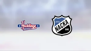 Huddinge IK vann efter avgörande i tredje perioden mot gästande Nacka