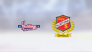 Almtuna i serieledning i U20 region öst herr efter 3–1 mot Huddinge
