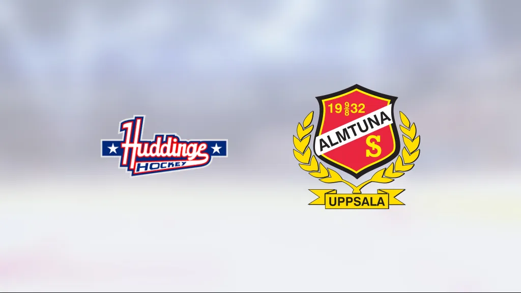 Almtunas segerrad fortsätter efter 3–1 mot Huddinge