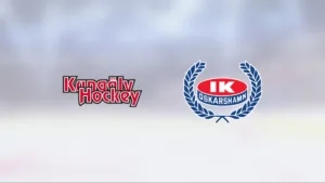 Oskarshamns Daniel Rödnes tvåmålsskytt i segern mot Kungälv