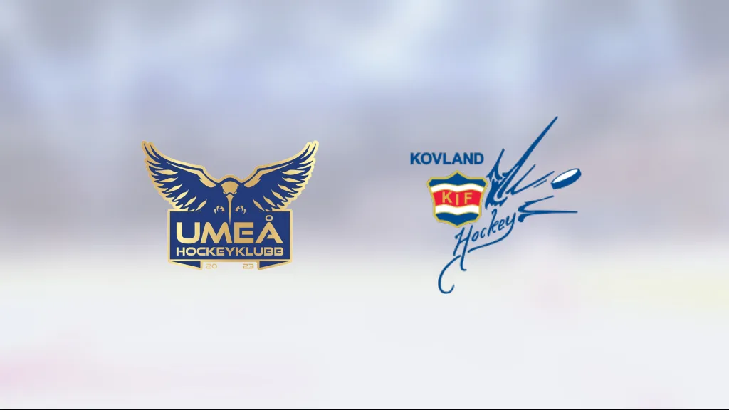 Seger för Umeå Hockeyklubb U18 i toppmatchen mot Kovland U18