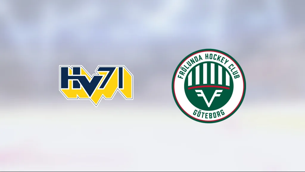 Seger för Frölunda med 7–3 mot HV 71