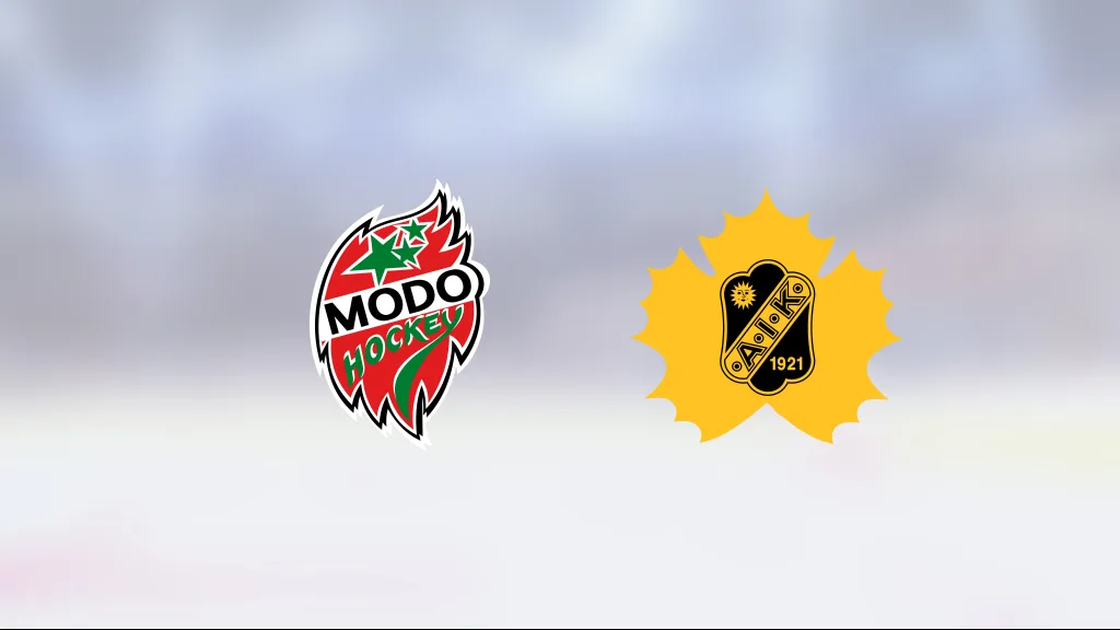 Seger med 5–1 för Modo Hockey mot Skellefteå AIK