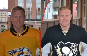 Draftades av Nashville – vann Stanley Cup med Pittsburgh