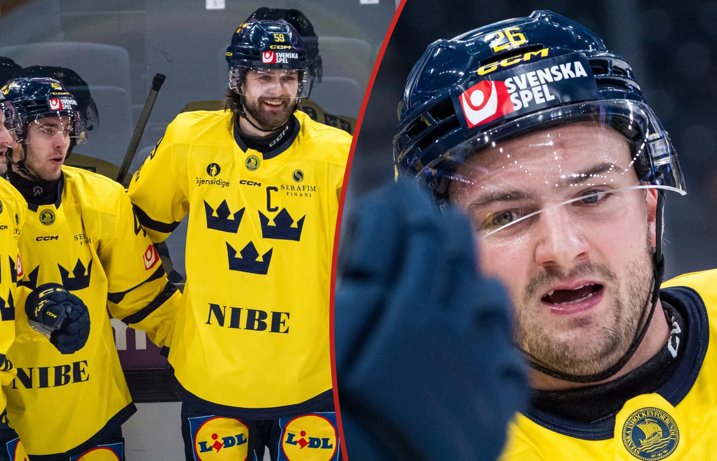 Stjärnan hyllas – när Tre Kronor krossar Schweiz