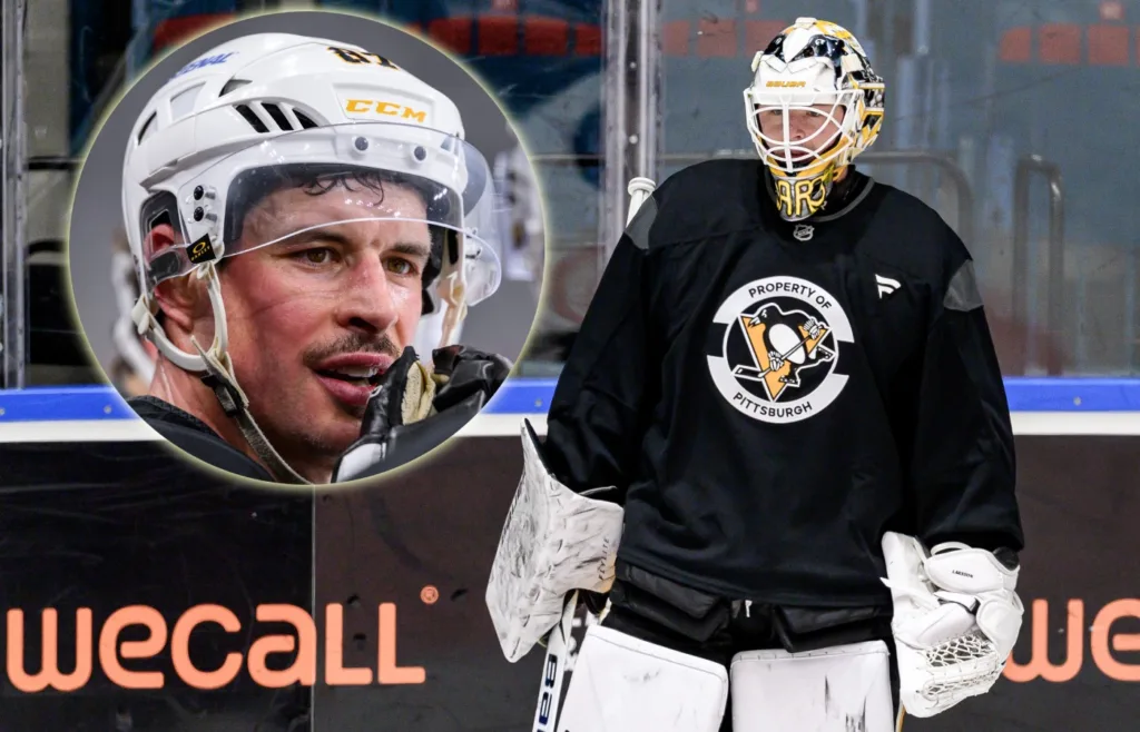 Crosby Filip Larsson NHL Global Series