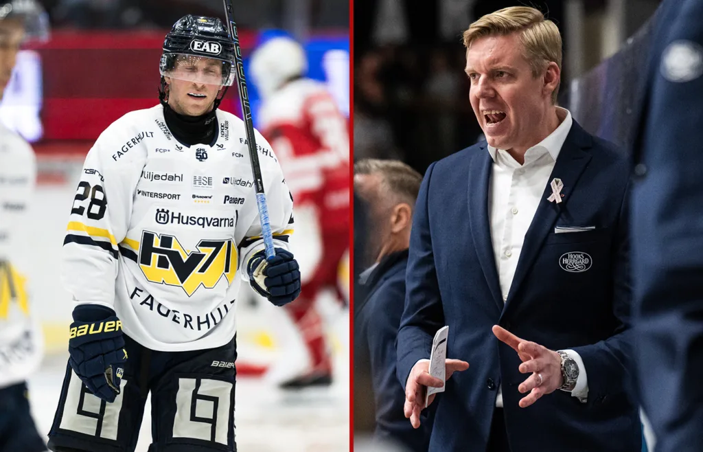 HV71 överkörda mot Timrå.