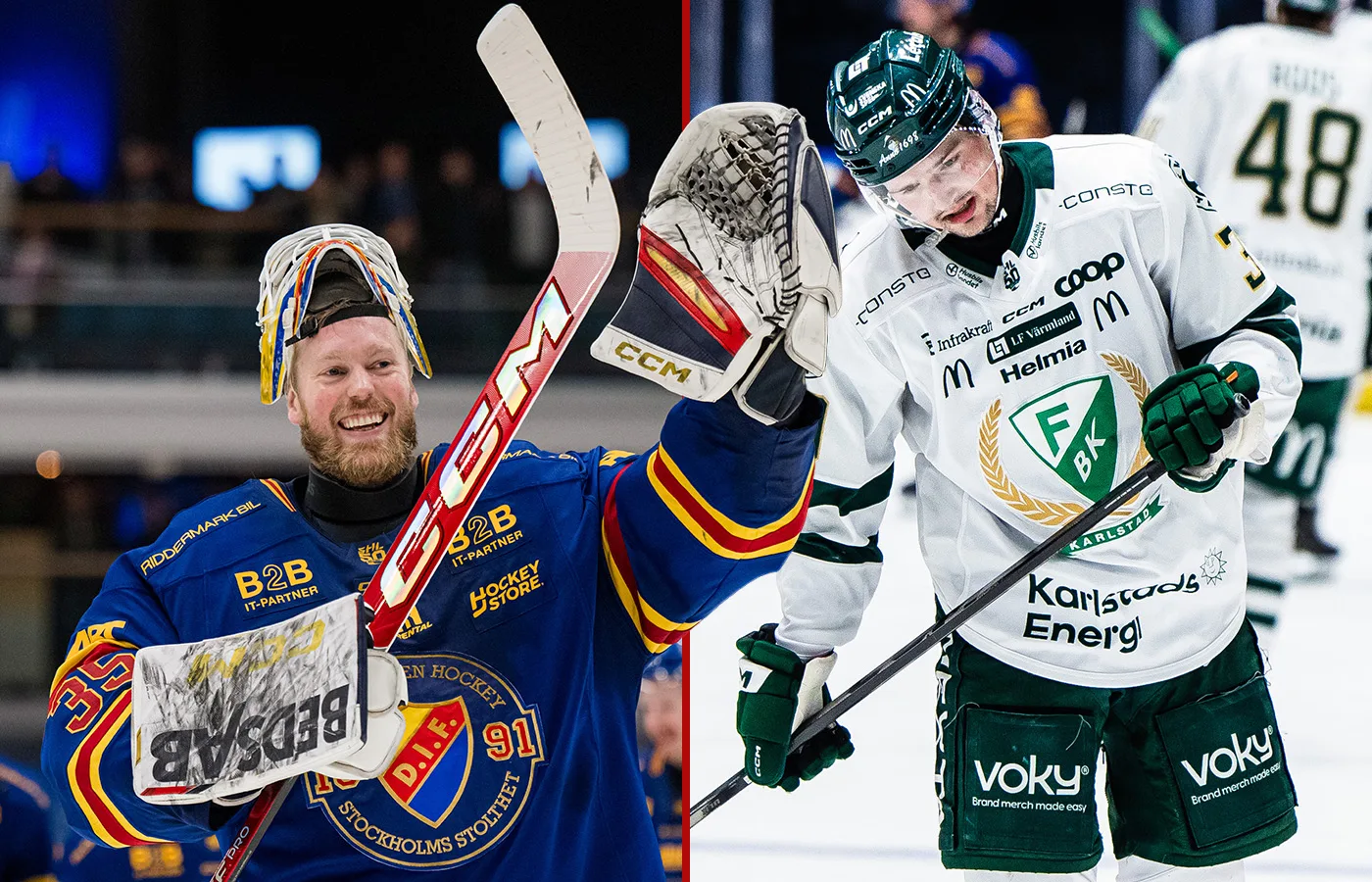 Magnus Hellberg. Djurgården. Färjestad.