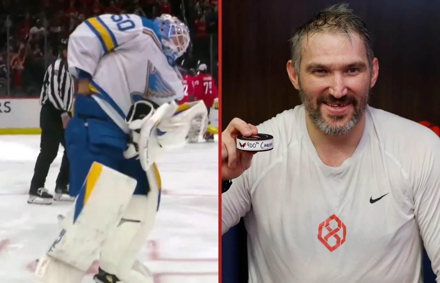 Fräcka kuppen: Försökte stjäla Ovetjkins historiska puck