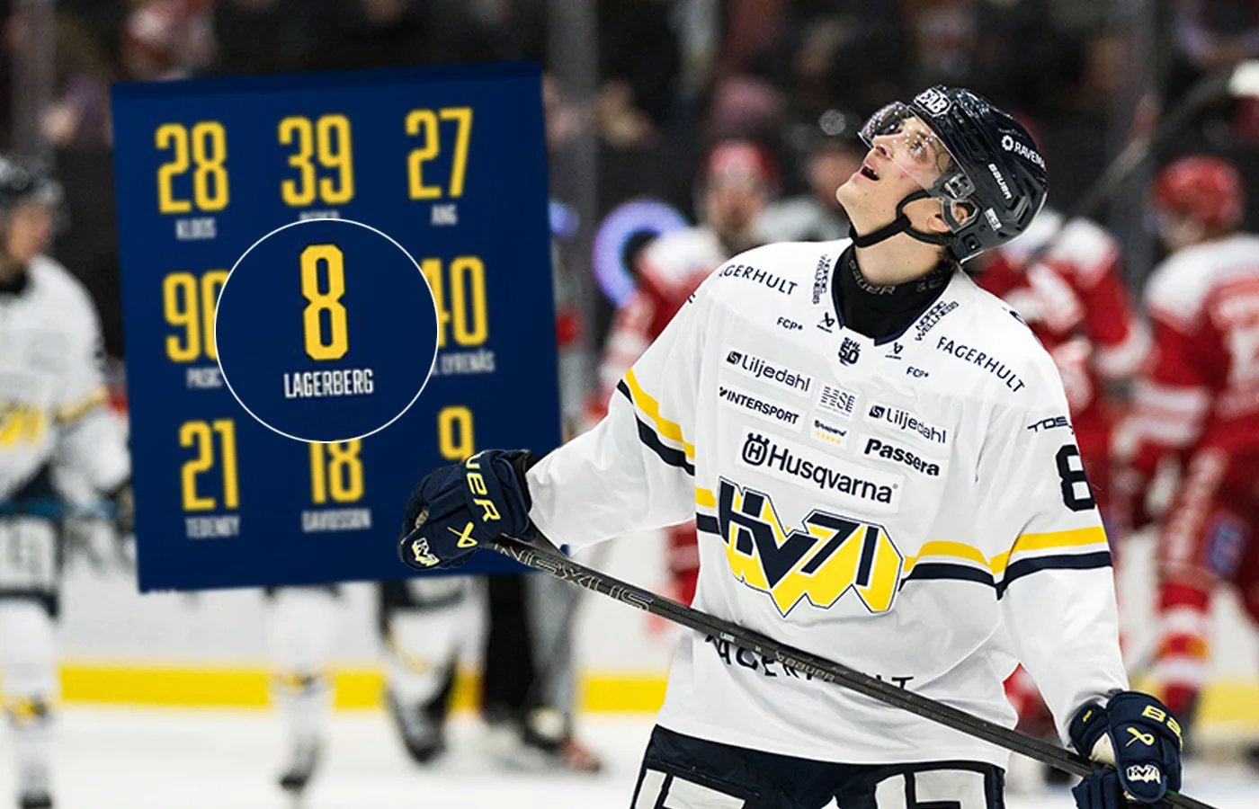 HV71:s oväntade drag: Backen blir center