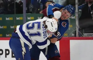 TV: Här hamnar Landeskog i slagsmål – med D’Astous