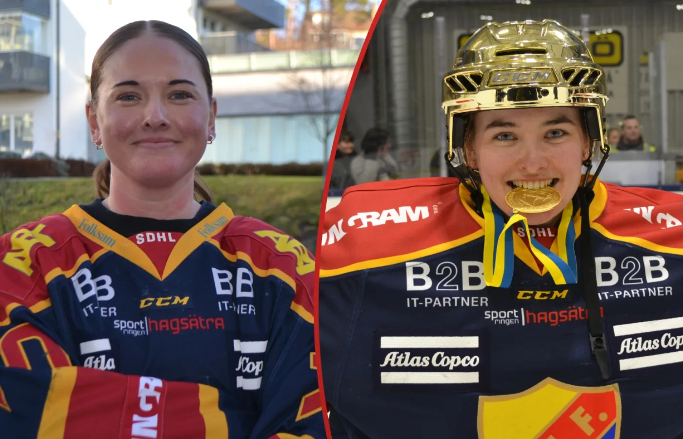 Firade Djurgårdens historiska SM-guld med pannkaka och skumpa