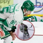 Dubbla smällar för Rögle – stjärnan skadad i förlusten