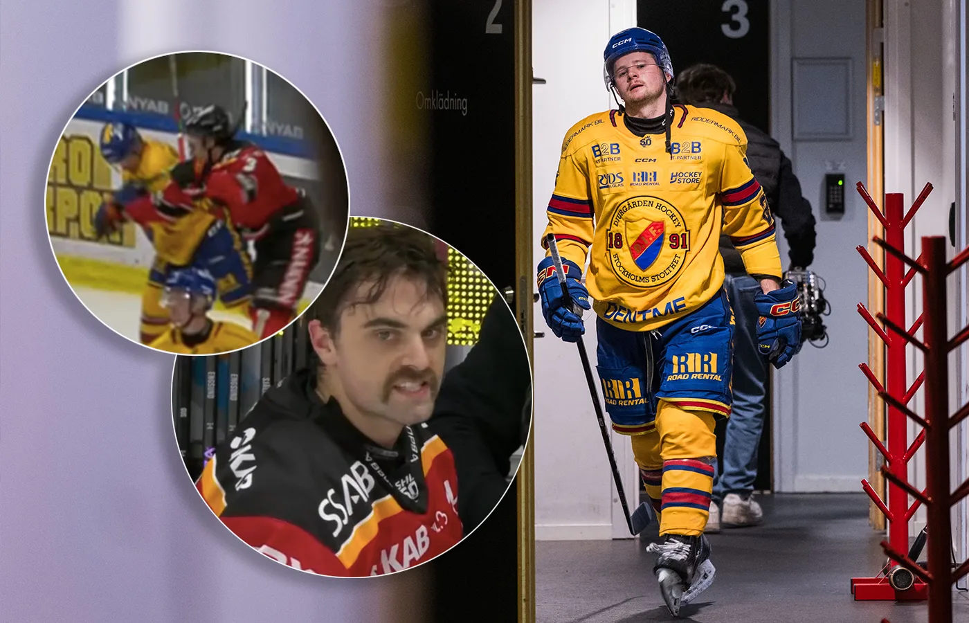 Hjärnsläppet i DIF: Matchstraff med åtta (!) sekunder kvar