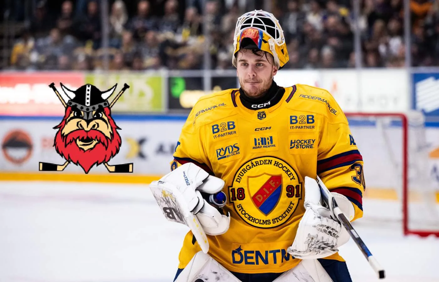 DIF-lånets blytunga match – utbytt efter 15 minuter