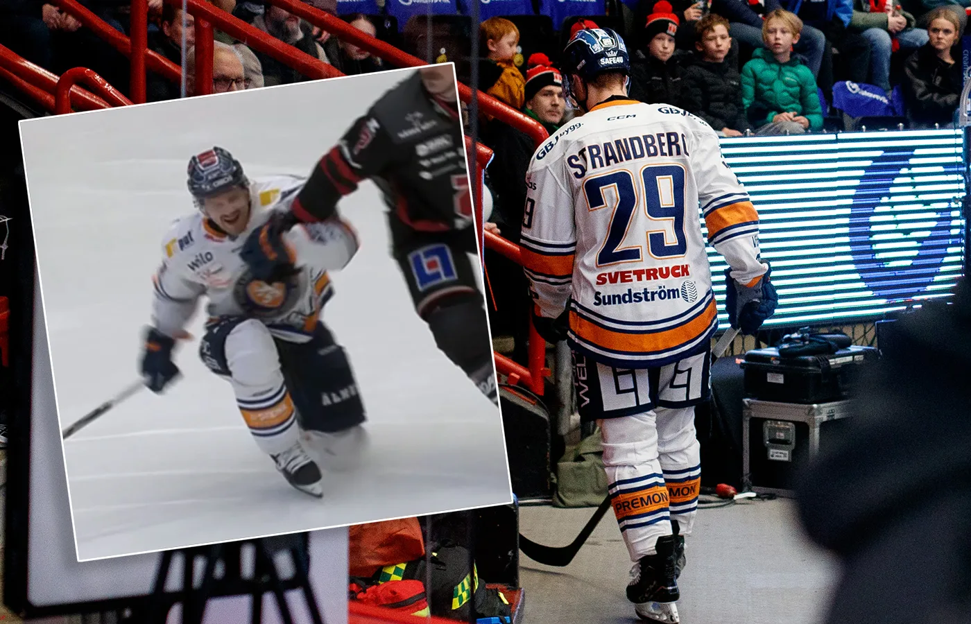 Klev av efter udda bilderna: ”Tog sig sakta till båset”