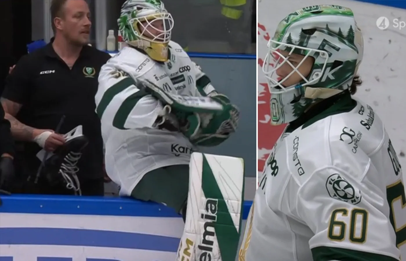 Udda bilderna: Får SHL-debutera – i fem minuter