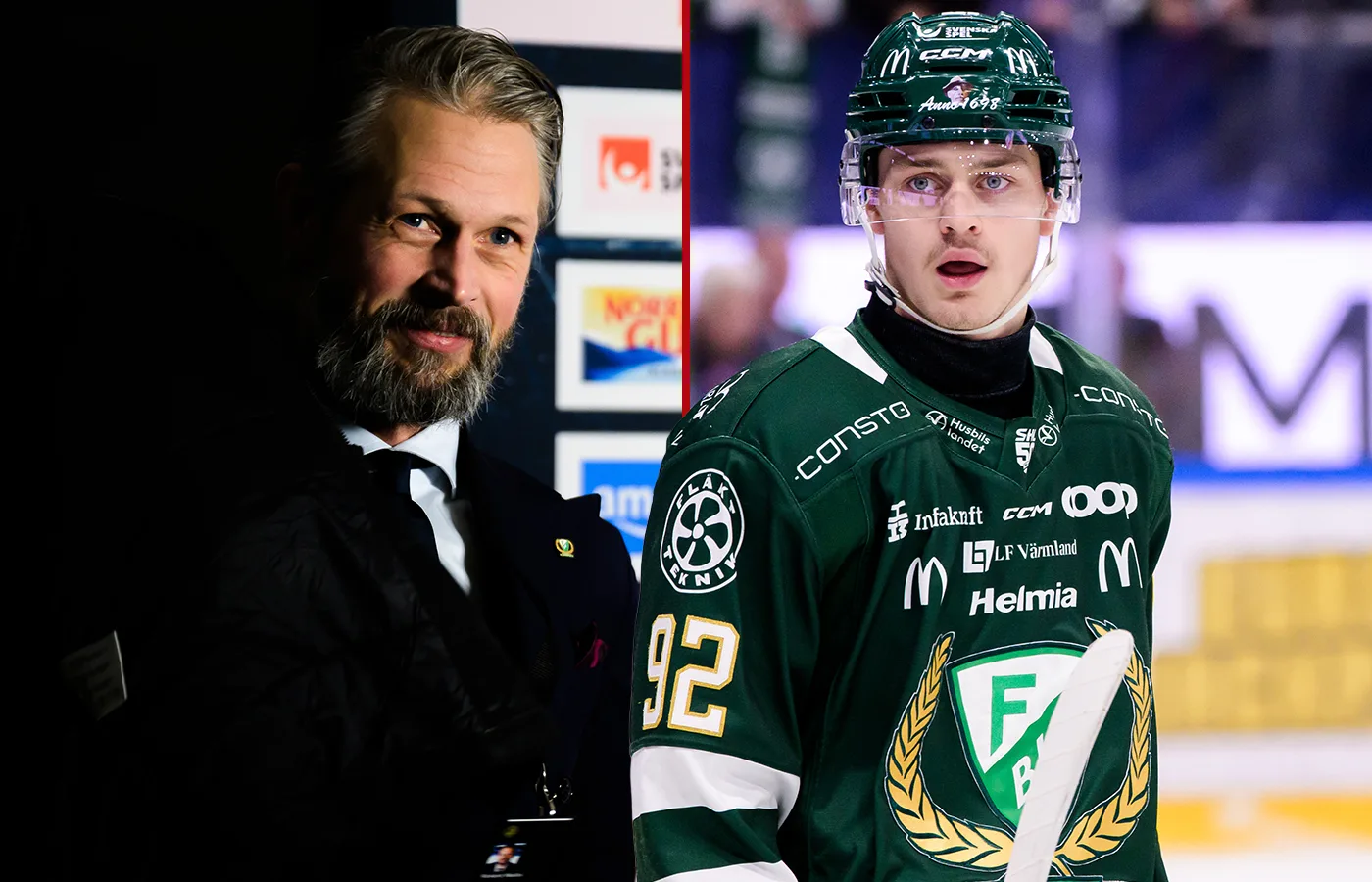 Rickard Wallin. Lucas Forsell. Färjestad.