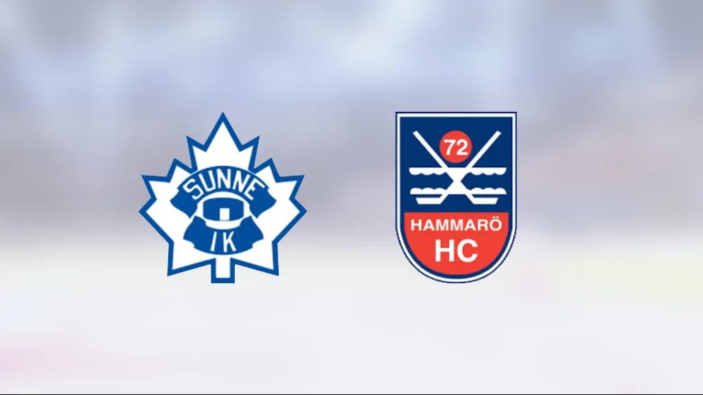 Storseger för Sunne hemma mot Hammarö J20