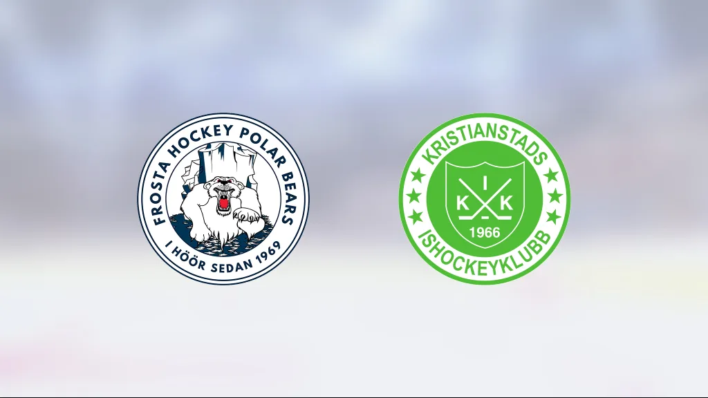 Målfest för Kristianstad borta mot Frosta Hockey/Åstorp IK U20