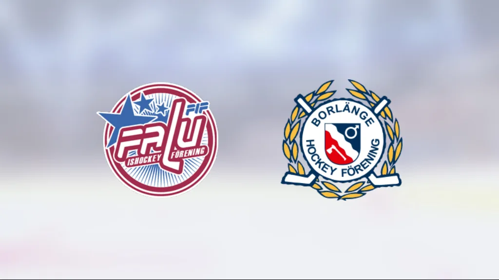 Falu J18 vinnare mot Borlänge Hockey 2 – kvitterade och avgjorde sent