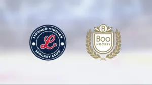 Omberg och Frelihs bakom Lidingö Vikings HC U18:s avgörande mot Boo