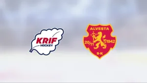 Alvesta bröt förlustsviten – vann mot KRIF Hockey J18