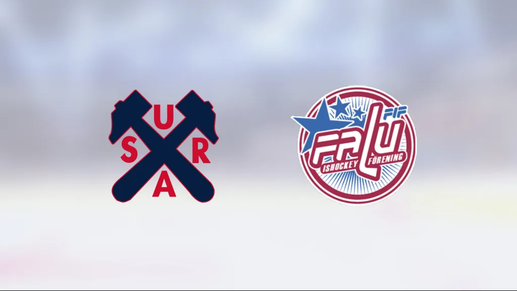 Linus Rydell i målform när Surahammar vann mot Falu IF