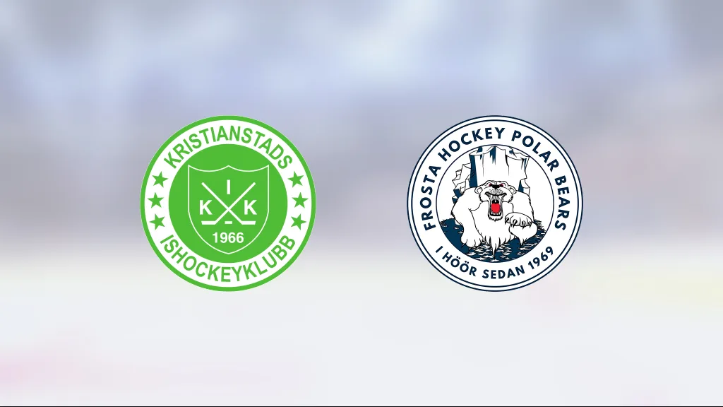 Målfest för Kristianstad hemma mot Frosta Hockey/Åstorp IK U20