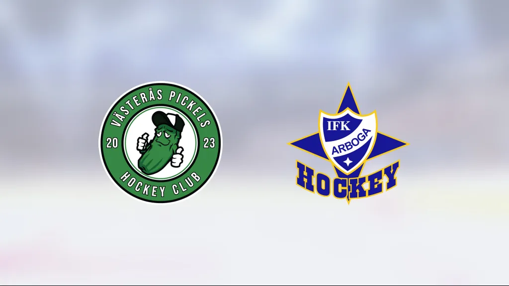IFK Arboga IK vann efter avgörande i tredje perioden mot Västerås Pickels HC