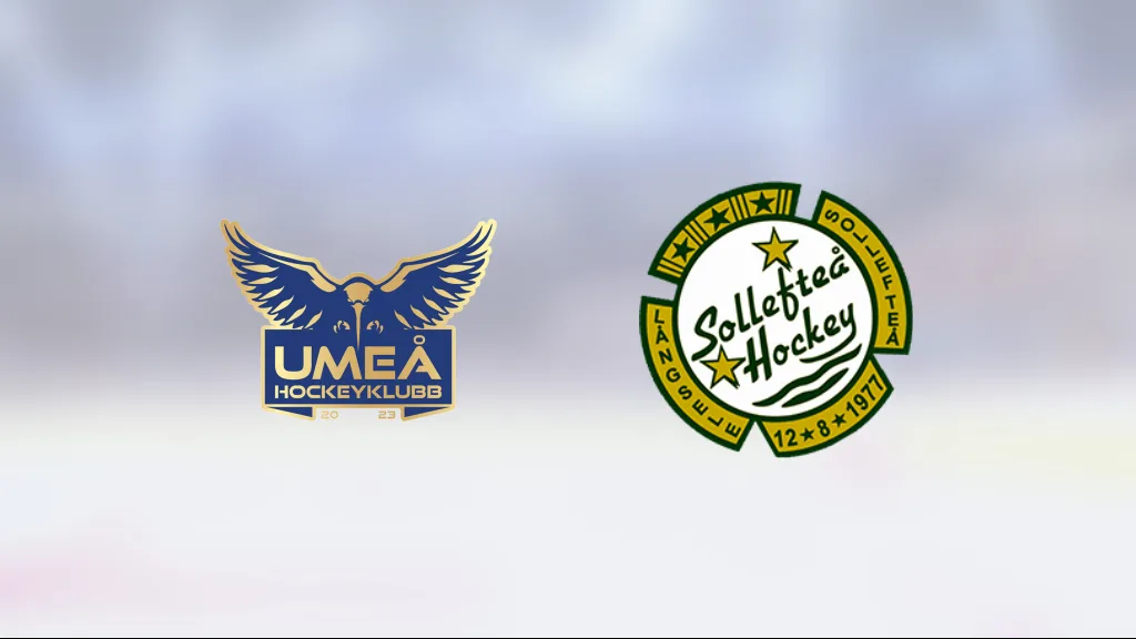 Umeå Hockeyklubb U18 segrade i toppmötet – Arvid Wiggh hjälte