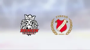 Tyresö Hanviken Hockey vann med 3–1 mot Brinken