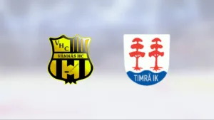 Seger för Timrå IK U18 på bortaplan mot Vännäs U18