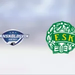 Felix Hälldahl tremålskytt i Örnsköldsvik Hockeys seger mot Enköping