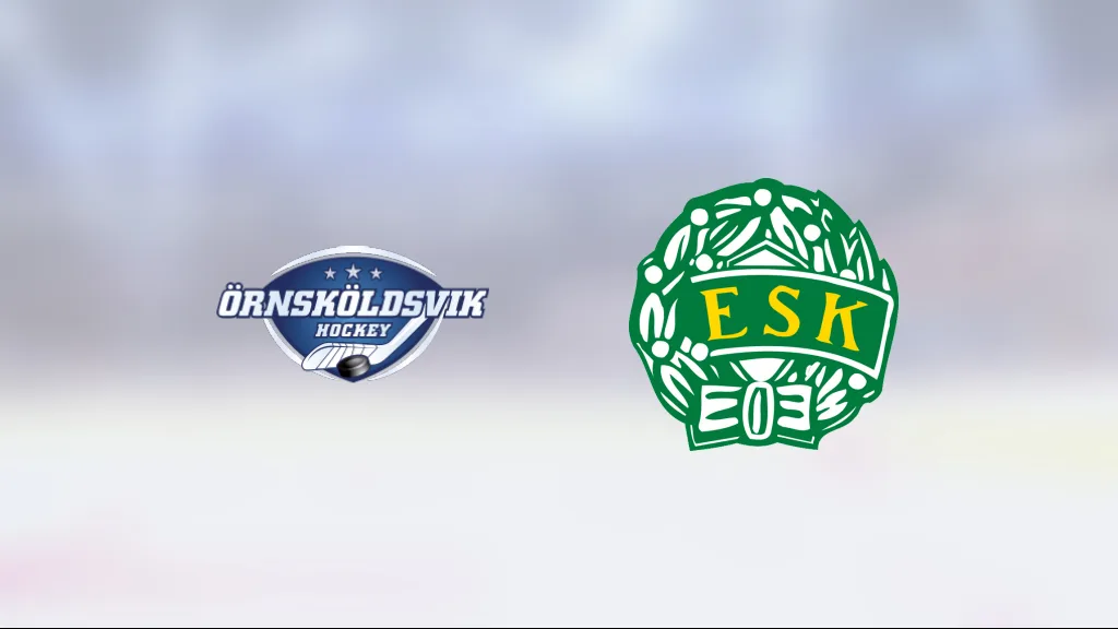 Felix Hälldahl tremålskytt i Örnsköldsvik Hockeys seger mot Enköping