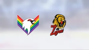 Målfest när Lejon krossade Kiruna i Lombiahallen