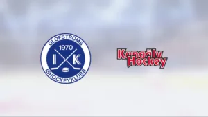 Lowe Knoester gjorde två mål för Olofström i segern mot Kungälv
