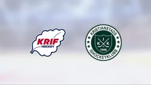 Hattrick av Albert Persson Kruse när Kristianstad slog KRIF Hockey J18