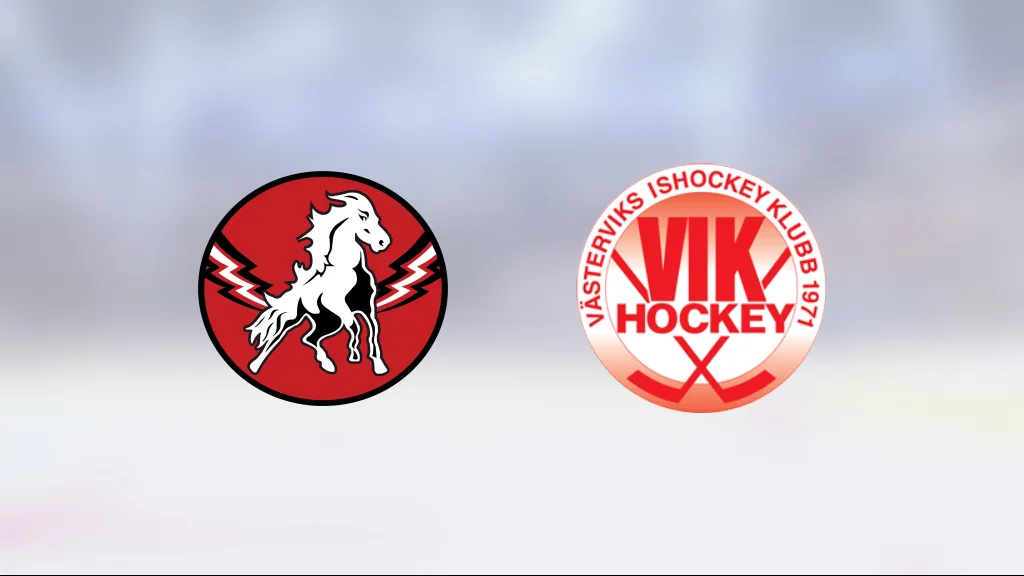Stark seger för Västervik i toppmatchen mot Vita Hästen J20