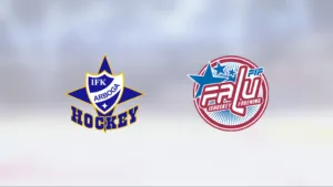 Gustav Larsson i målform när Falu J20 vann mot IFK Arboga IK