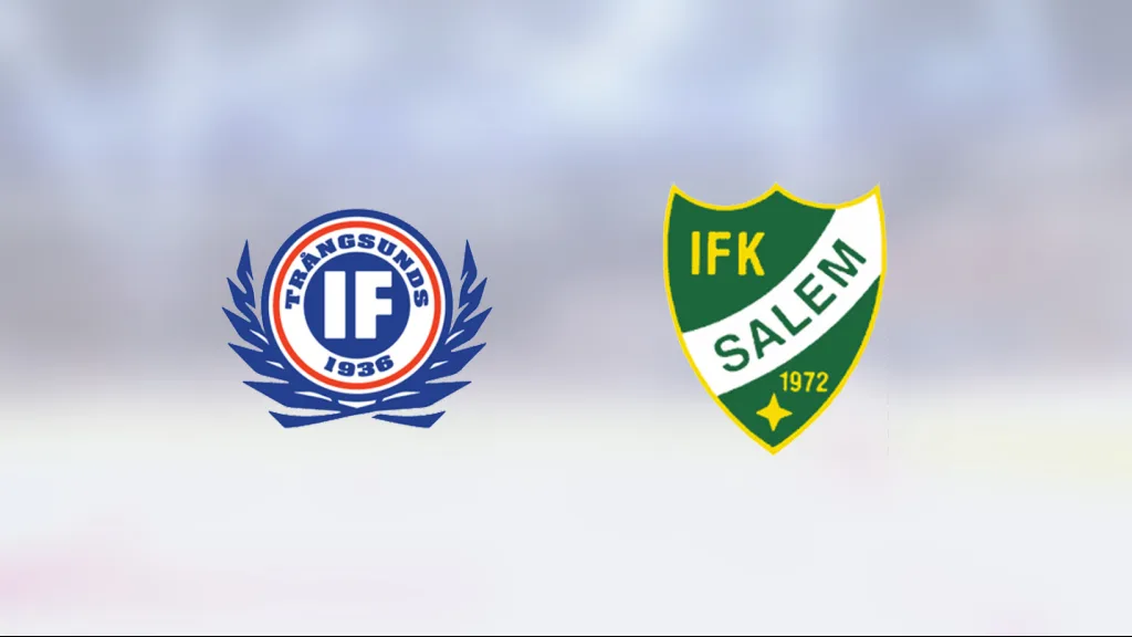 Trångsund övertygade hemma mot IFK Salem