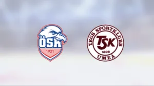 ÖSK/Ö-vik U18 vann efter avgörande i tredje perioden mot gästande Tegs SK U18