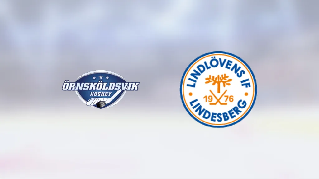 Segersviten fortsätter för Lindlöven efter vinst mot Örnsköldsvik Hockey